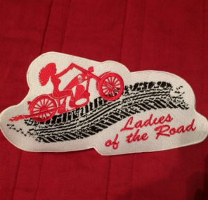 Patch Branco Ladies Of The Road