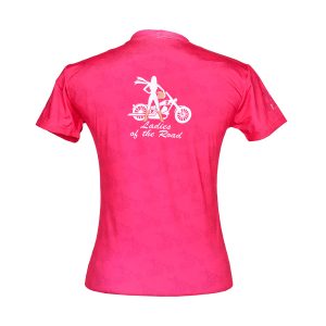 Dry Fit Manga Curta Pink
