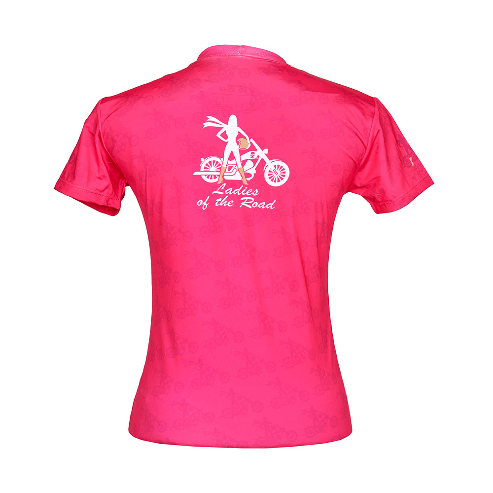 Dry Fit Manga Curta Pink