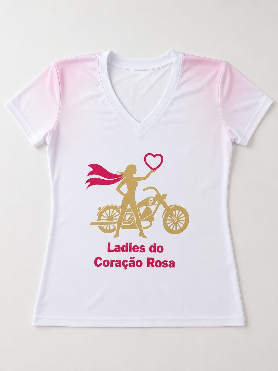 Dry Fit Ladies do Coração Rosa - Imagem 2